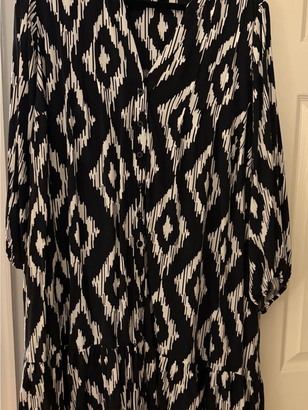 torrid 3 Black & White shift dress
